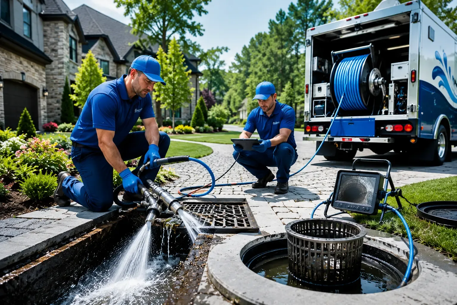 Local outdoor drain cleaning professionals in Woodbridge, NJ
